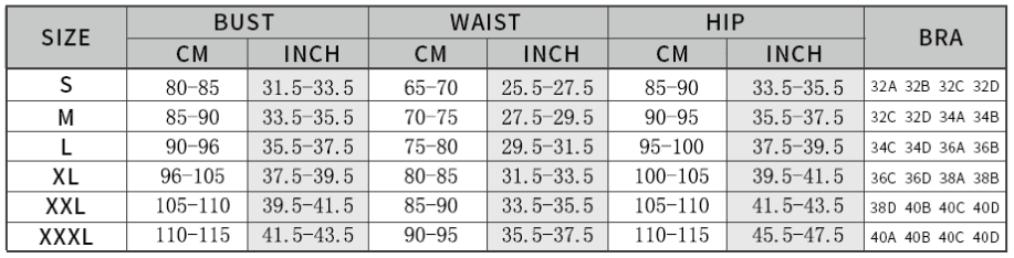 Floral Ruffled V-neck High-waisted Bikini Swimsuit Size Chart