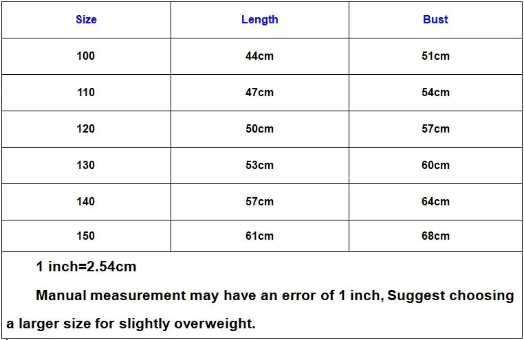 Girls_Mermaid_Ruffle_One_Piece_Swimdress_with_Tulle_Skirt_Size_Chart - Sunnybikinis