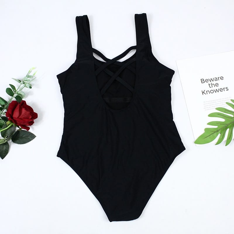 Tummy Control Swimsuit One Piece Ruched Monokini