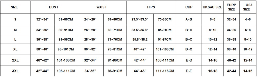 High Leg Deep V Monokini Backless Halter One Piece Swimsuit Size Chart