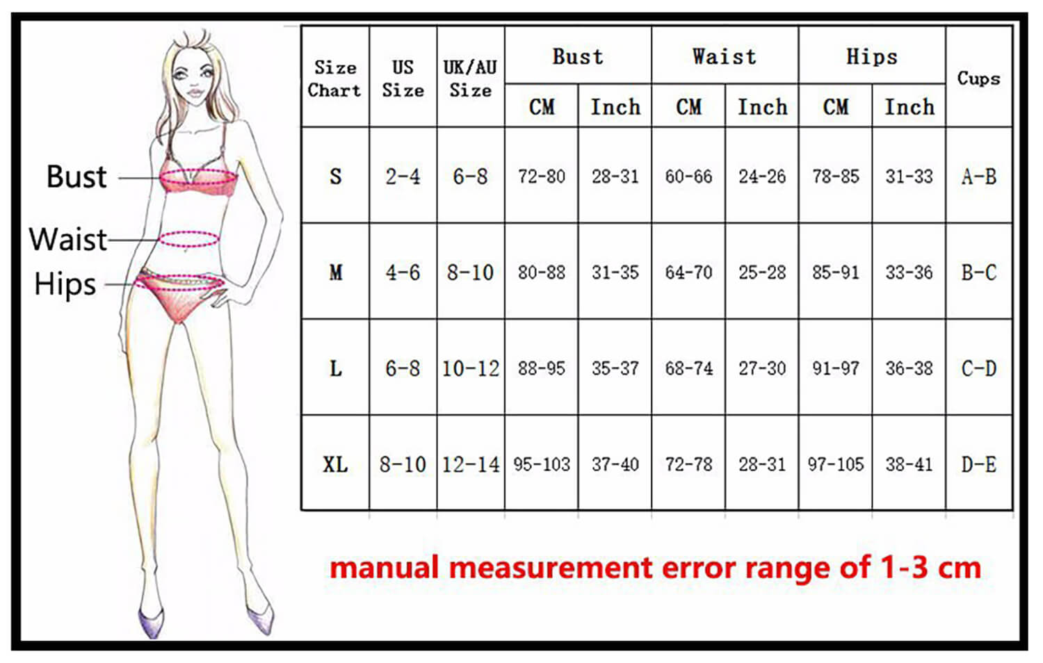 Leopard Tie String Bandeau Brazilian Bikini Swimsuit Size Chart