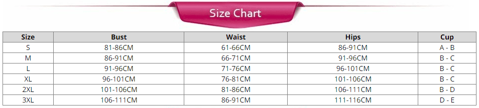 Nautical Striped Brazilian Triangle Bikini Swimsuits Size Chart