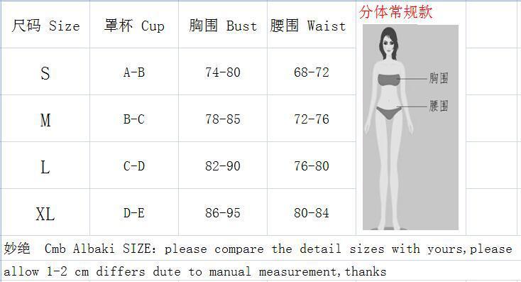One Shoulder High Leg Cutout Brazilian Bikini Size Chart