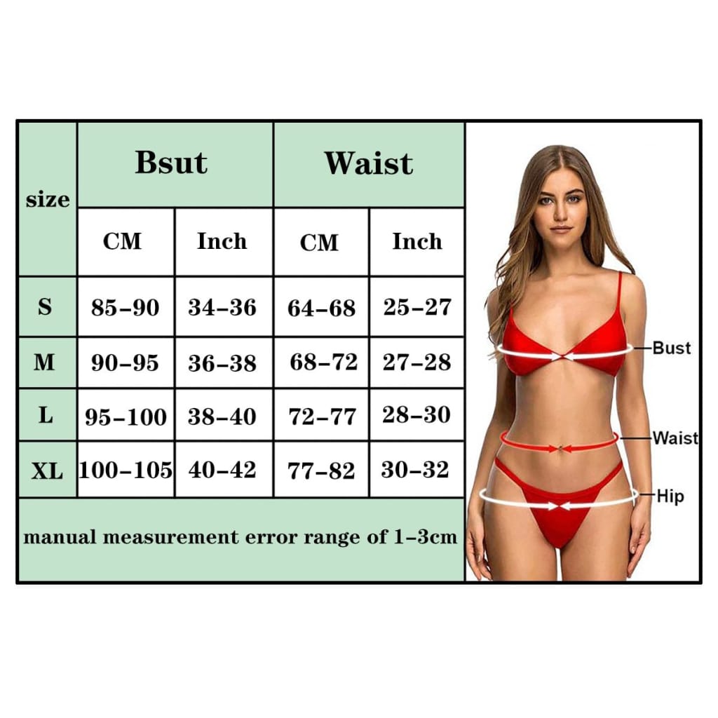 Pink Tropical Leaves Print Low Waist Bandeau Bikini Swimsuit Size Chart