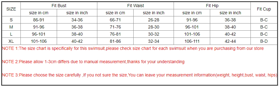 Ribbed Ruffle V Neck Tie Back One Piece Swimsuit Size Chart