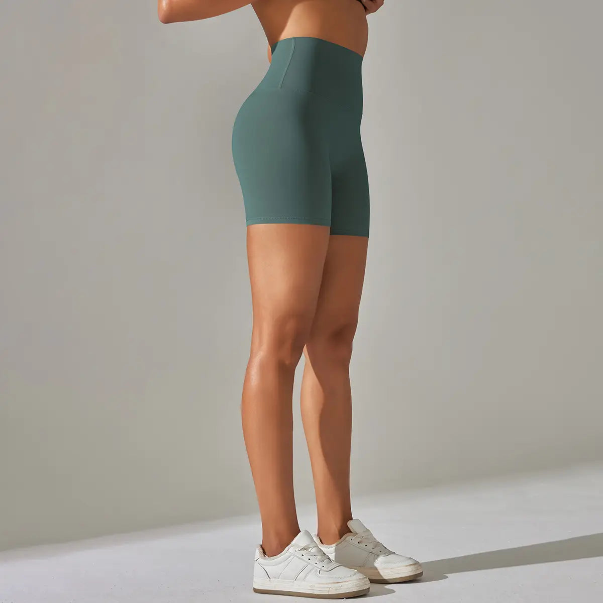 High Waist Squat-Proof Yoga Legging Shorts Quick-Dry