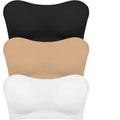 Strapless Push‑Up Ice Silk Bra – Invisible Beauty Back