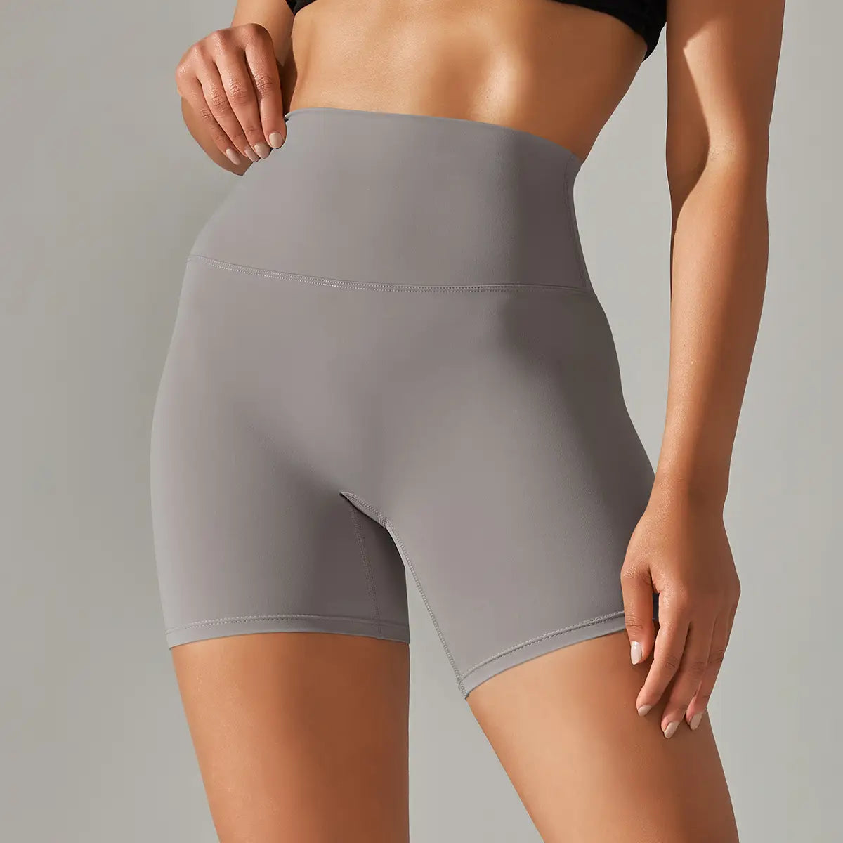 High Waist Squat-Proof Yoga Legging Shorts Quick-Dry