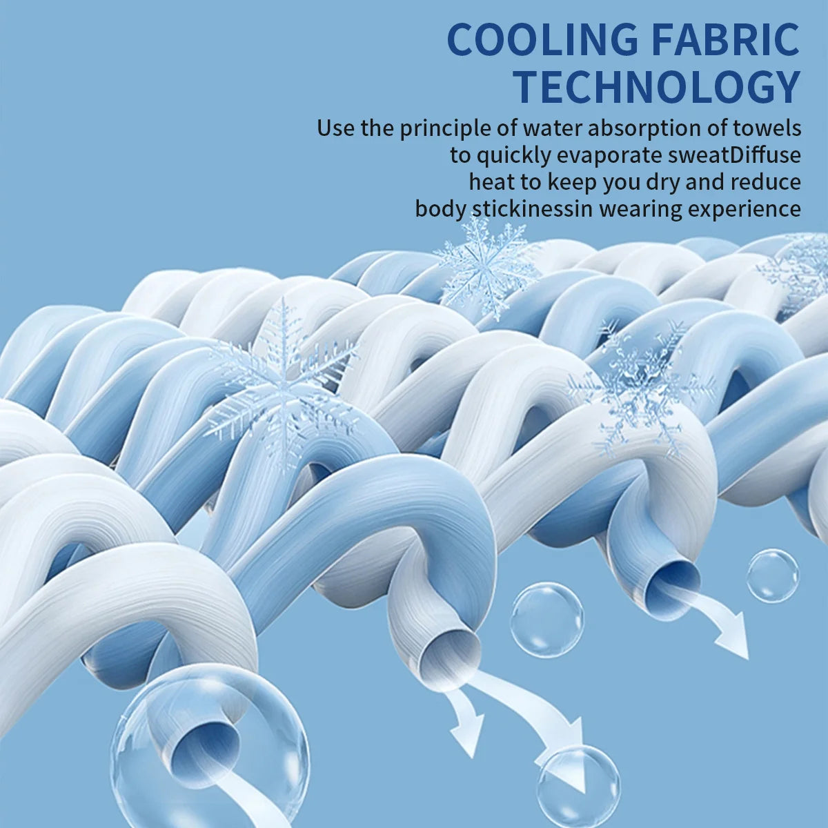 Cooling Hooded Beach Poncho Cover‑Up with UV Protection - COOLING FABRIC
TECHNOLOGY