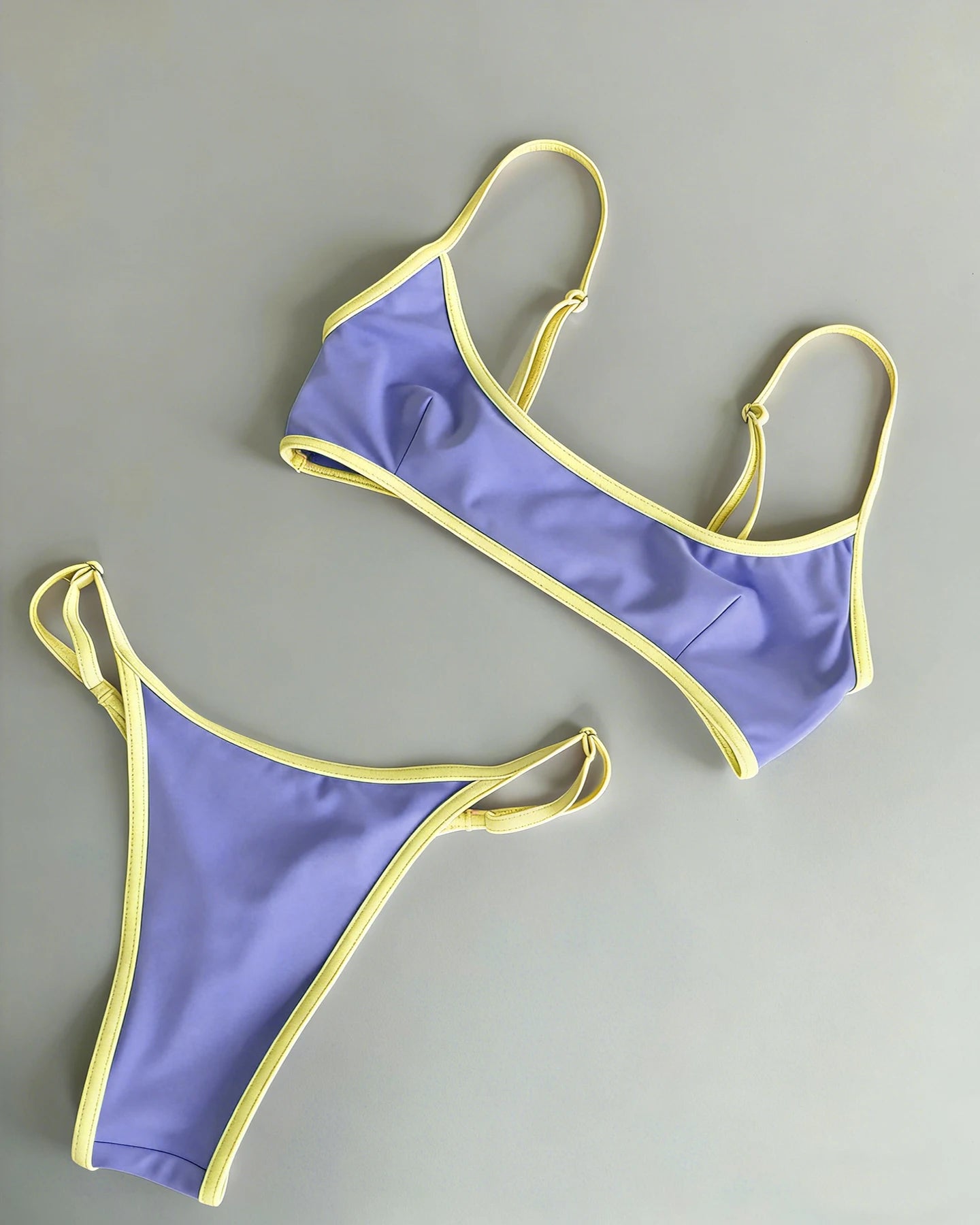 Chain Brazilian Bikini Set with Square or Triangle Top