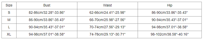 Sexy Three-Point Lace Swimsuit Lingerie Bikini Size Chart