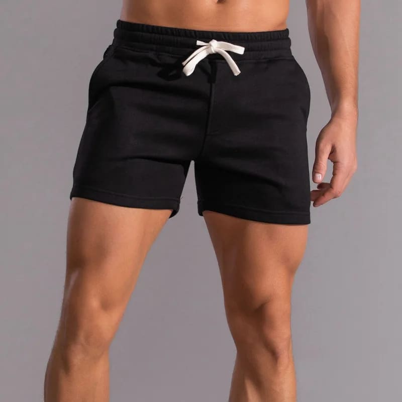 Cotton Running Shorts for Men – Breathable & Sporty Fit - On sale
