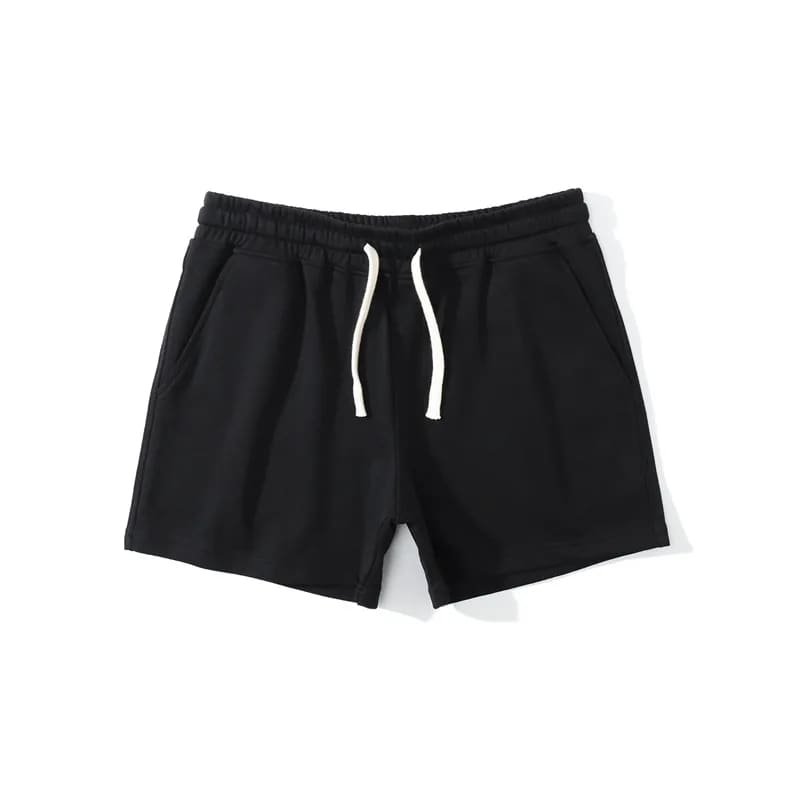 Cotton Running Shorts for Men – Breathable & Sporty Fit - black / XXXL On sale