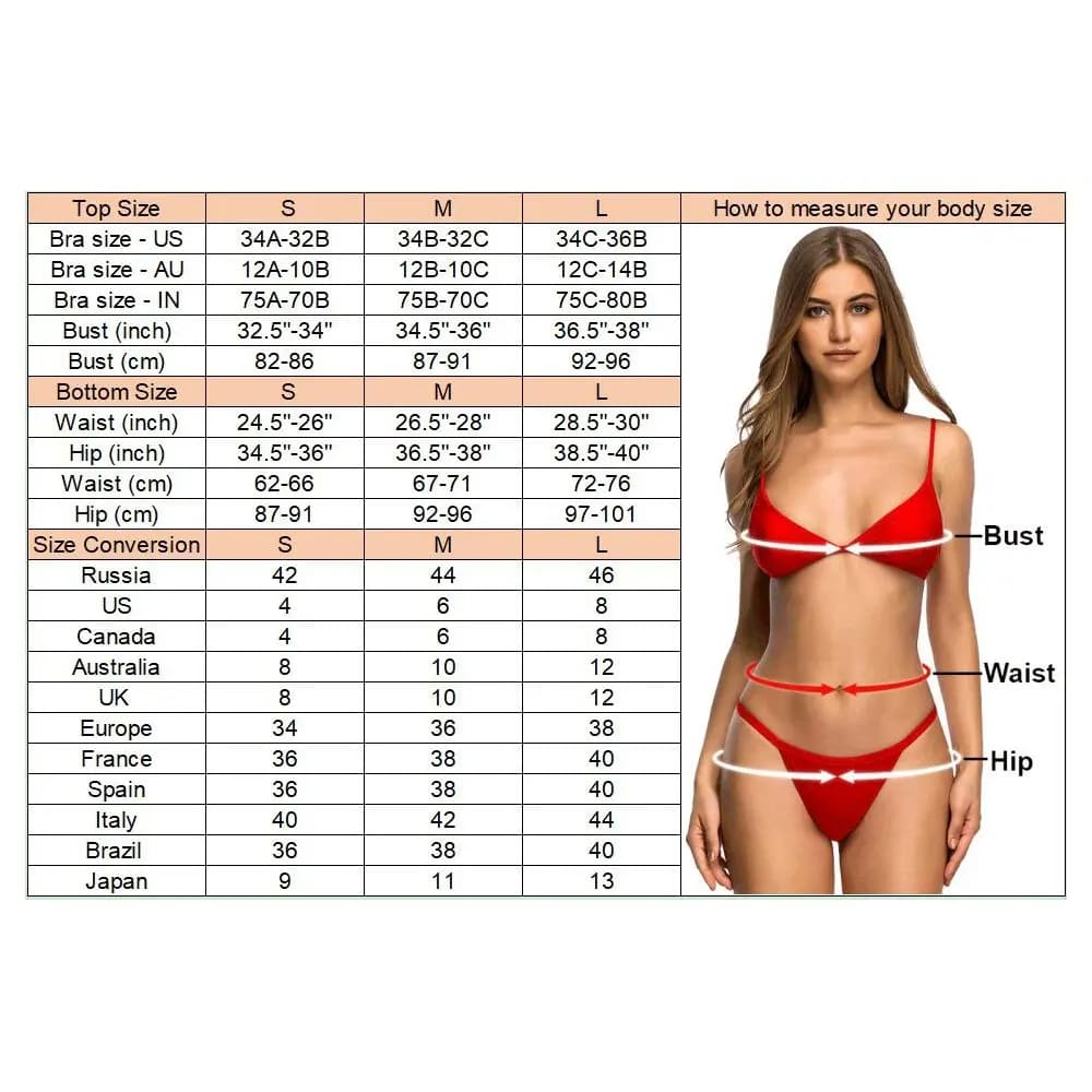 Cross Back Brazilian High Cut Bikini Set – Vintage Style - On sale