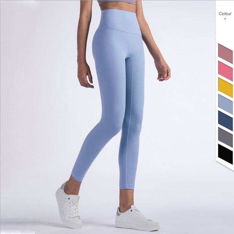 Fitness Full Length Yoga Leggings Running Pants - On sale