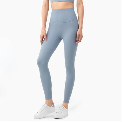 Fitness Full Length Yoga Leggings Running Pants - chambray / S On sale
