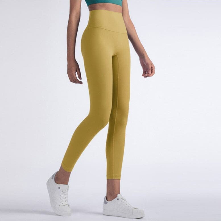 Fitness Full Length Yoga Leggings Running Pants - Crape / S On sale