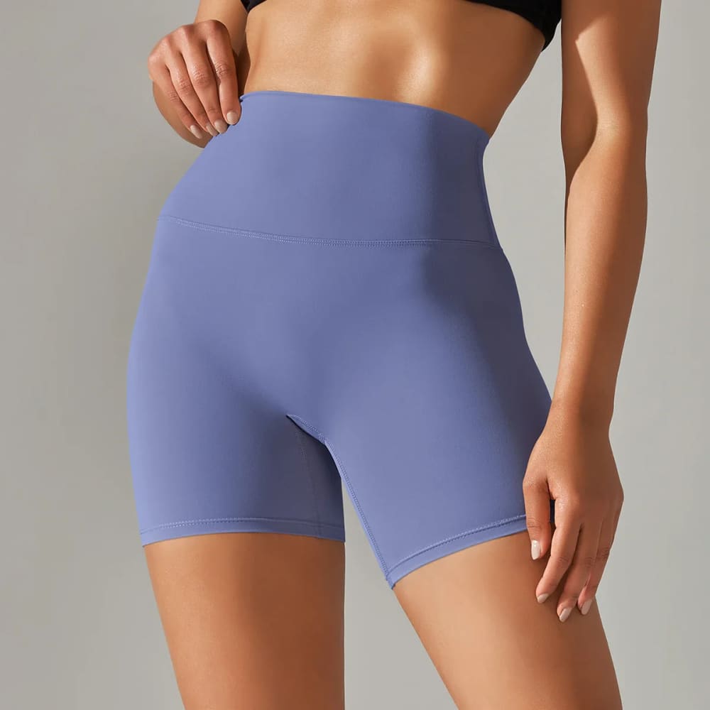 High Waist Squat-Proof Yoga Legging Shorts Quick-Dry - On sale