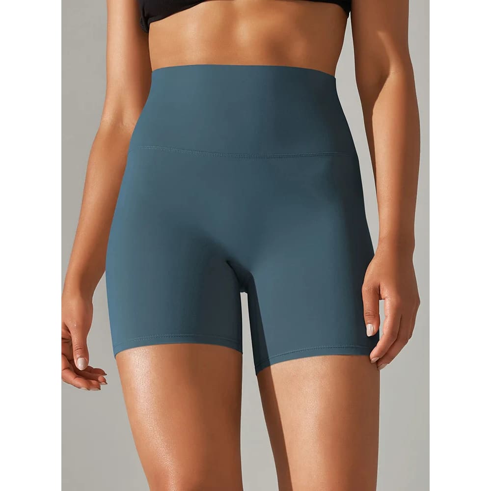 High Waist Squat-Proof Yoga Legging Shorts Quick-Dry - On sale
