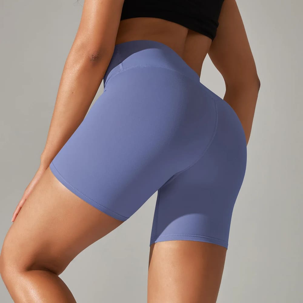 High Waist Squat-Proof Yoga Legging Shorts Quick-Dry - On sale