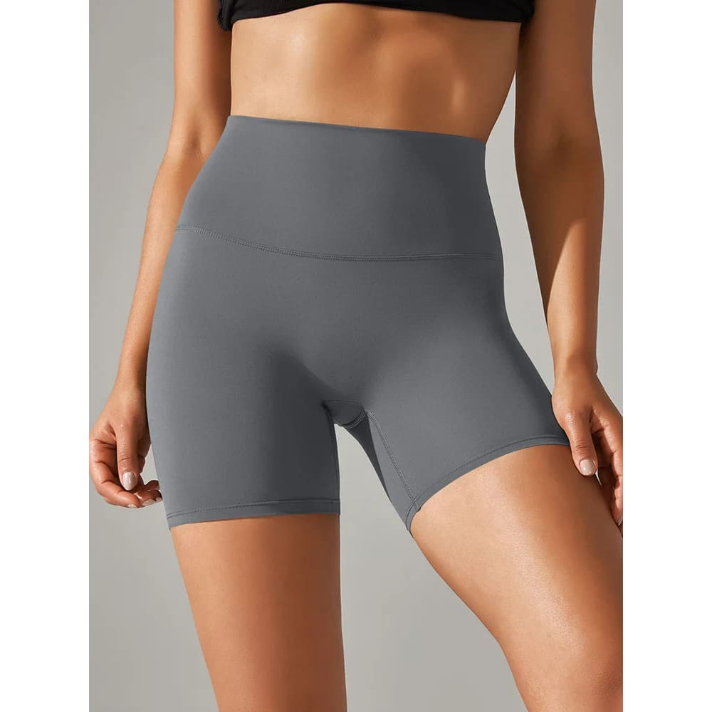 High Waist Squat-Proof Yoga Legging Shorts Quick-Dry - On sale