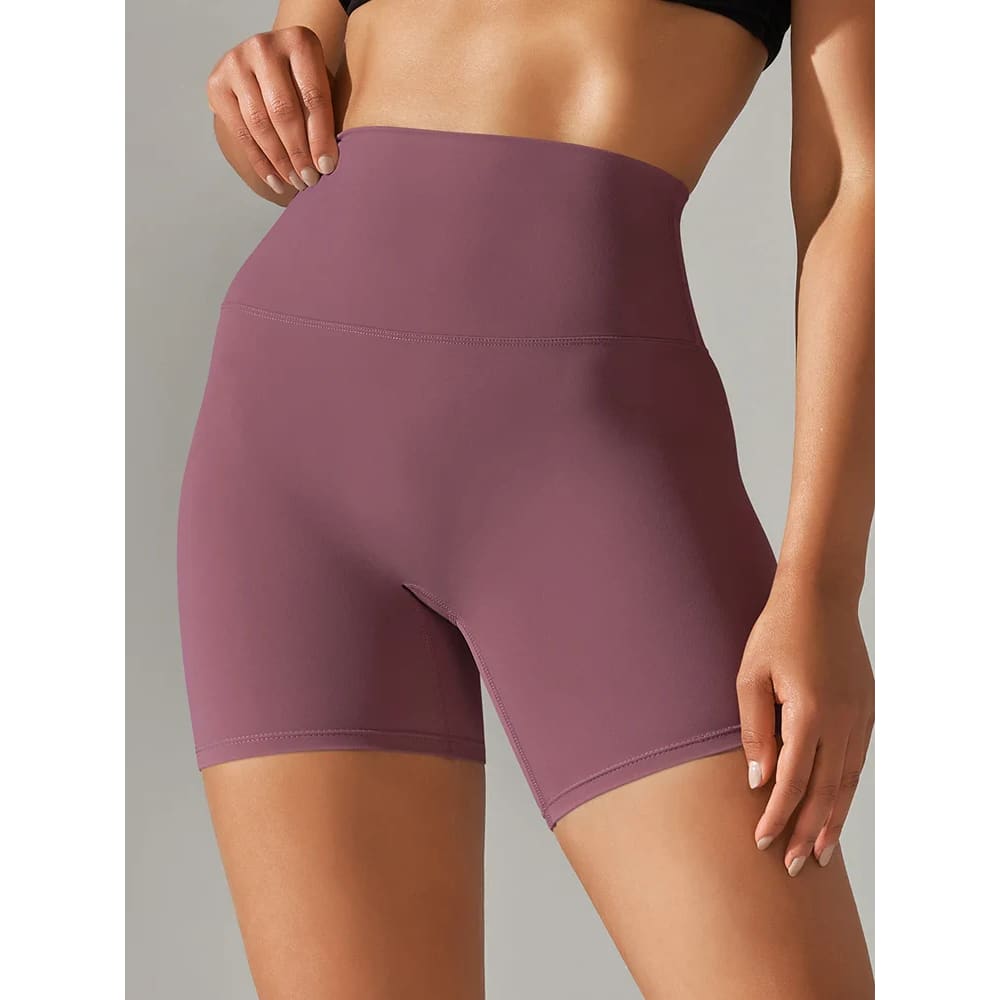 High Waist Squat-Proof Yoga Legging Shorts Quick-Dry - On sale