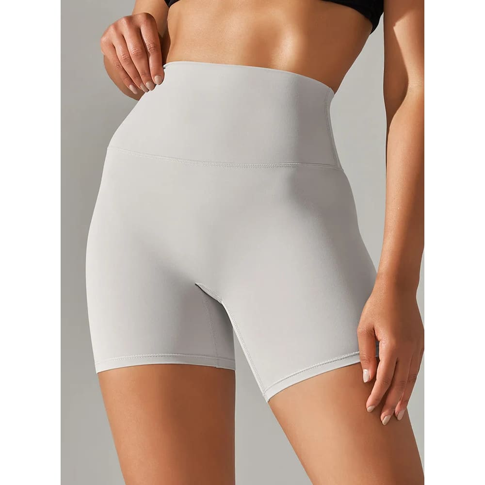 High Waist Squat-Proof Yoga Legging Shorts Quick-Dry - On sale