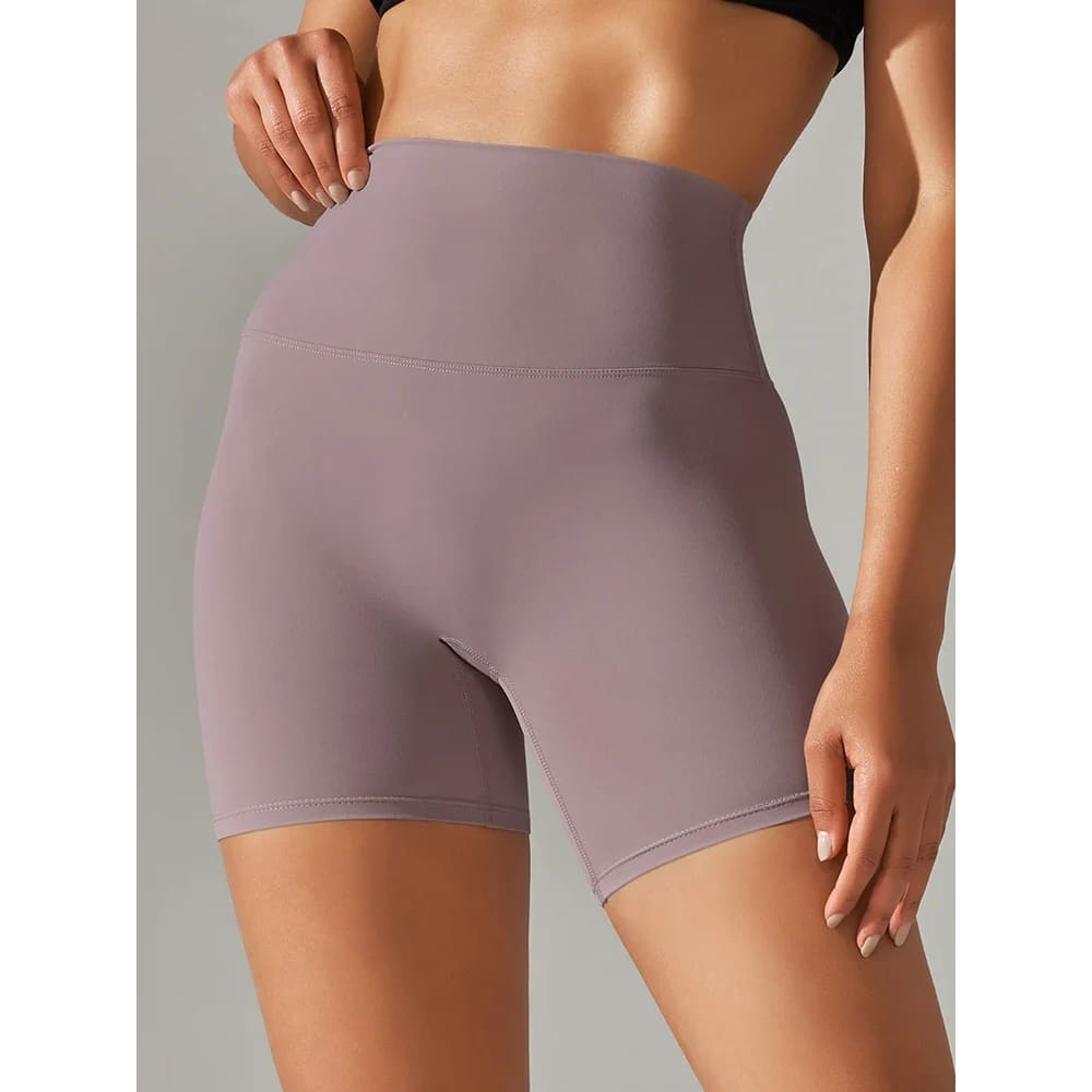 High Waist Squat-Proof Yoga Legging Shorts Quick-Dry - On sale