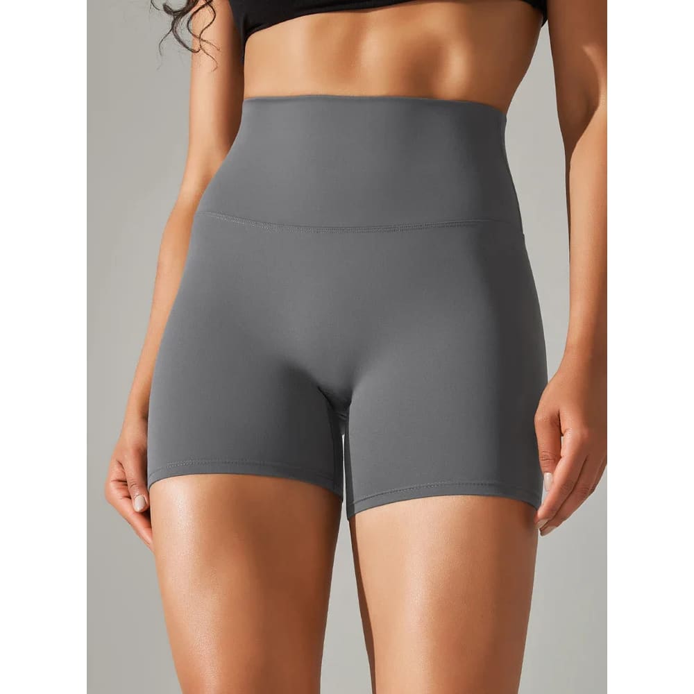 High Waist Squat-Proof Yoga Legging Shorts Quick-Dry - On sale