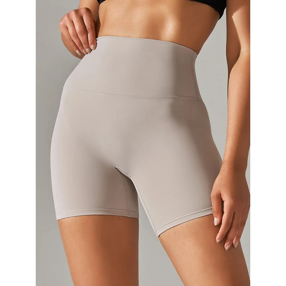 High Waist Squat-Proof Yoga Legging Shorts Quick-Dry - On sale