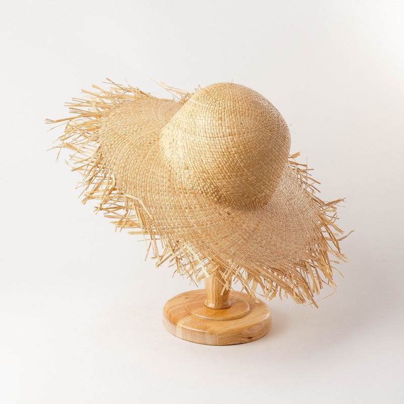 Large Straw Sun Hat for Women - On sale