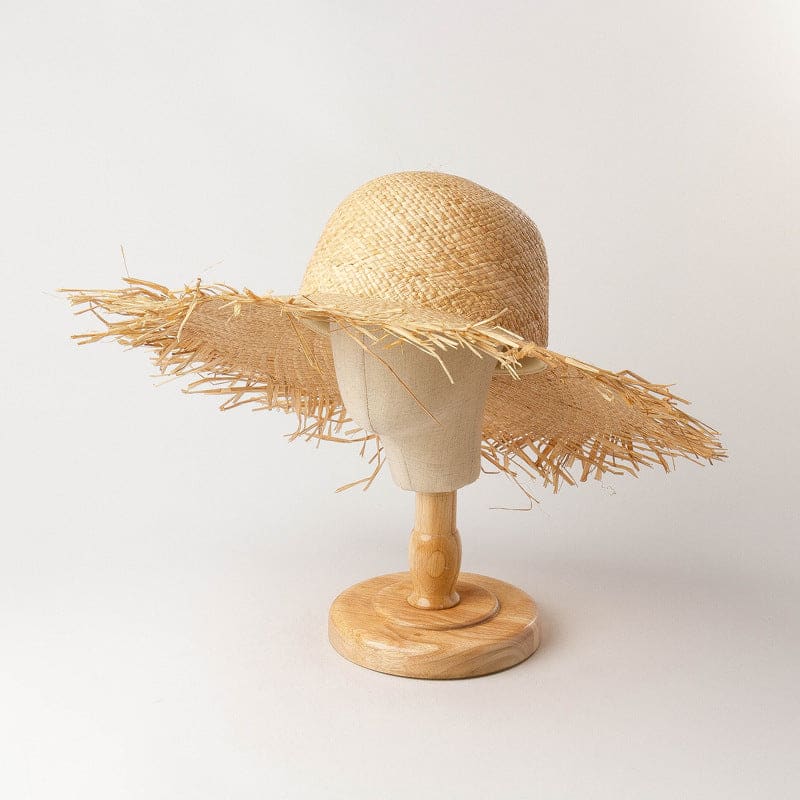Large Straw Sun Hat for Women - On sale