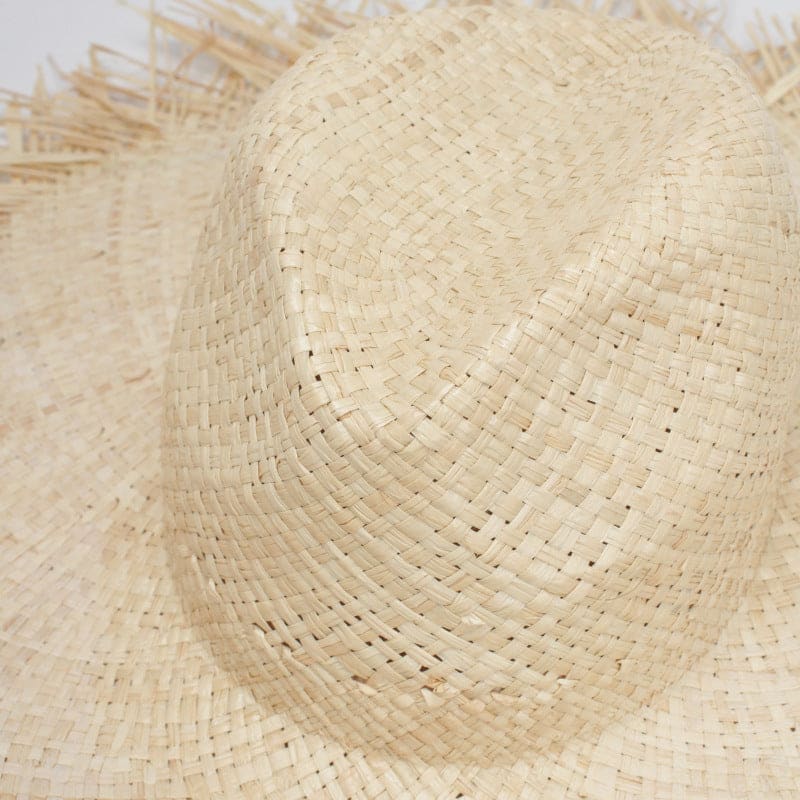 Large Straw Sun Hat for Women - On sale
