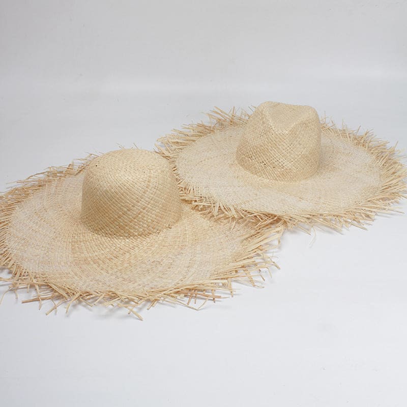 Large Straw Sun Hat for Women - On sale
