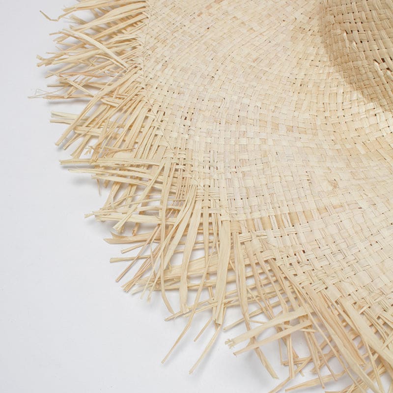 Large Straw Sun Hat for Women - On sale