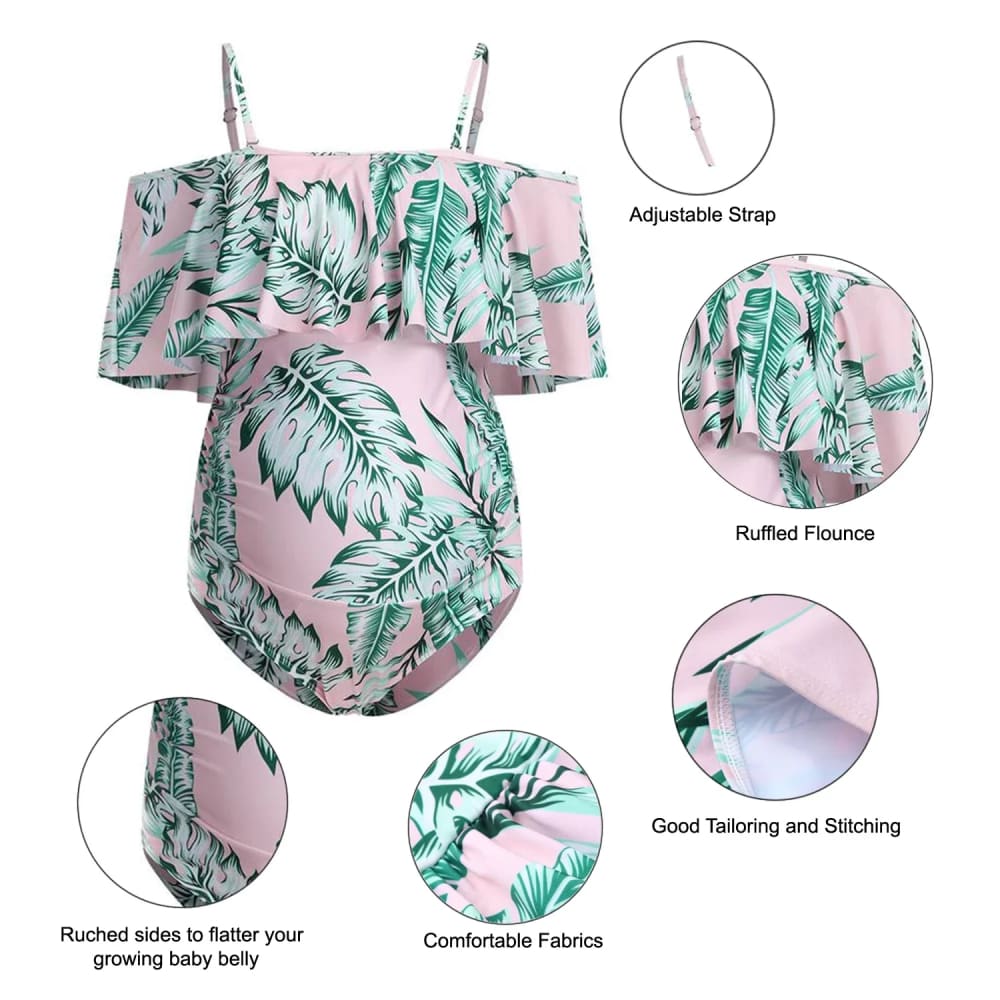 Maternity Sexy Plus Size One Piece Swimsuit – Sunnybikinis - On sale