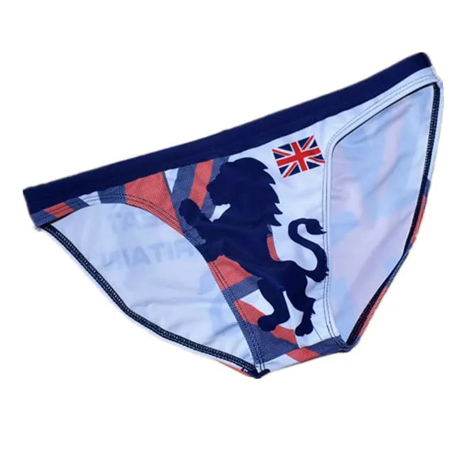 Mens Bikini Brazilian Swimwear - UK - Lion / XXL waist 84-90cm On sale
