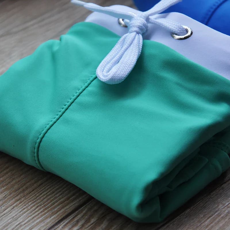 Men’s Low Waist Surfing Trunks – Sexy Swim Shorts with Pockets - On sale