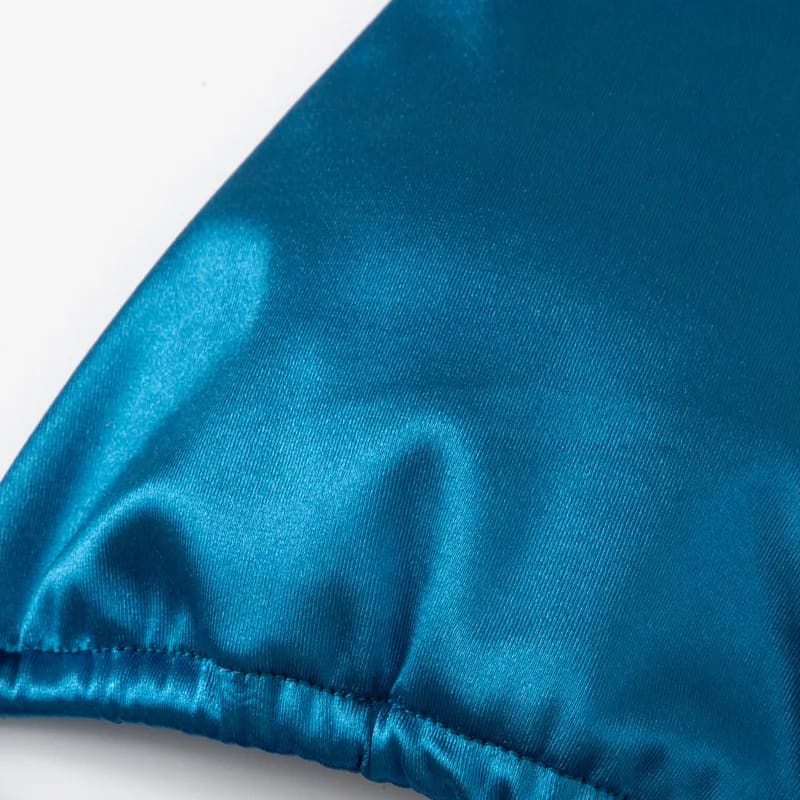 Metallic Satin Halter Bikini – Brazilian High Cut Two-Piece - On sale