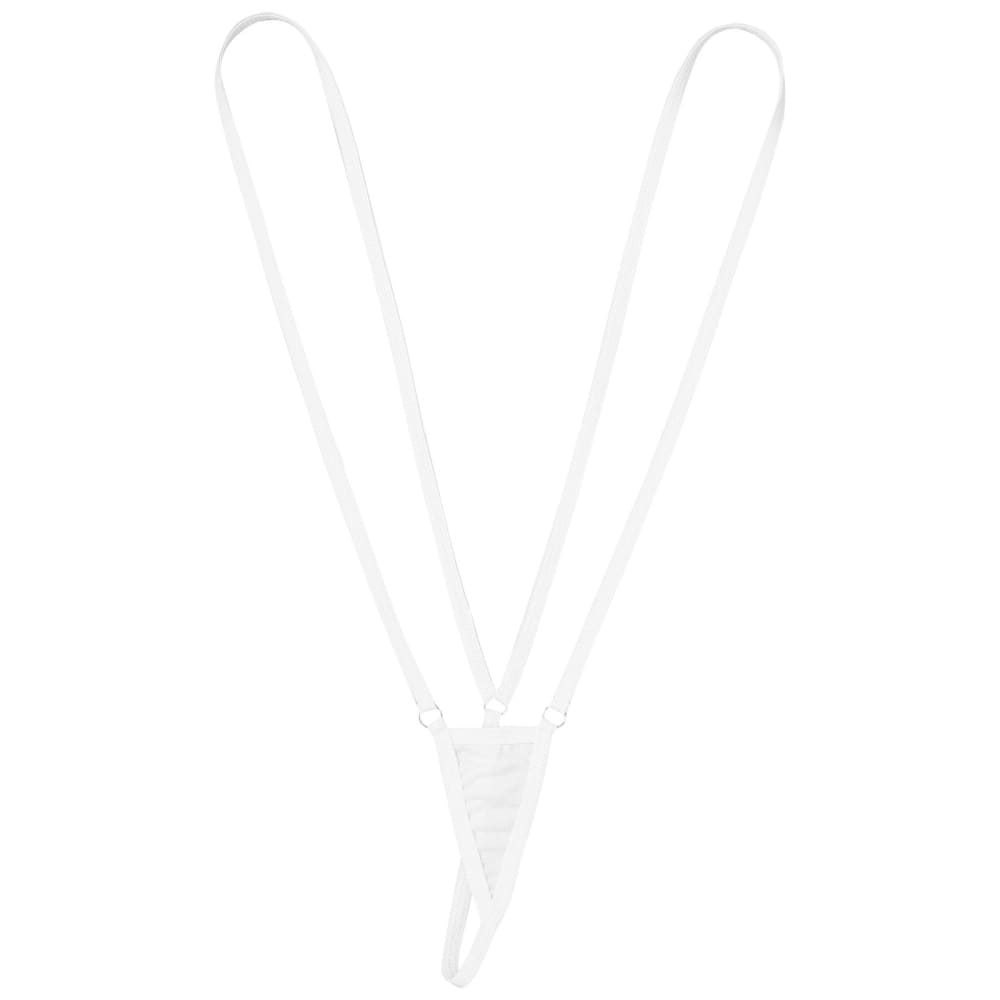 Minimal Coverage Micro Bikini One‑Piece – Adjustable Straps - On sale