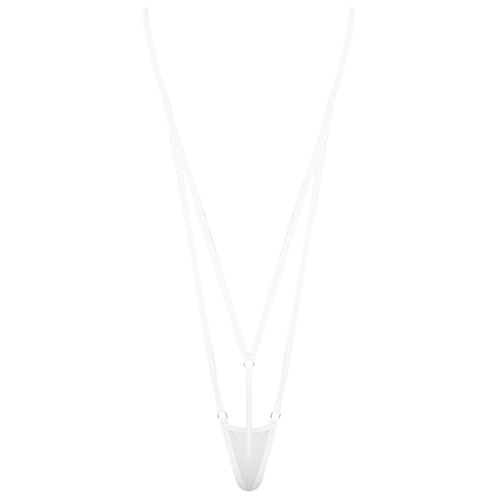 Minimal Coverage Micro Bikini One‑Piece – Adjustable Straps - On sale