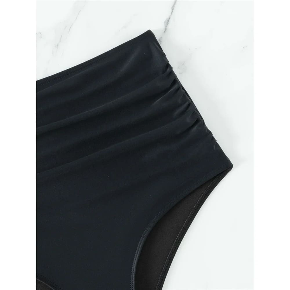 Scrunch Butt High Waist Bikini Bottom – Brazilian Cut - On sale