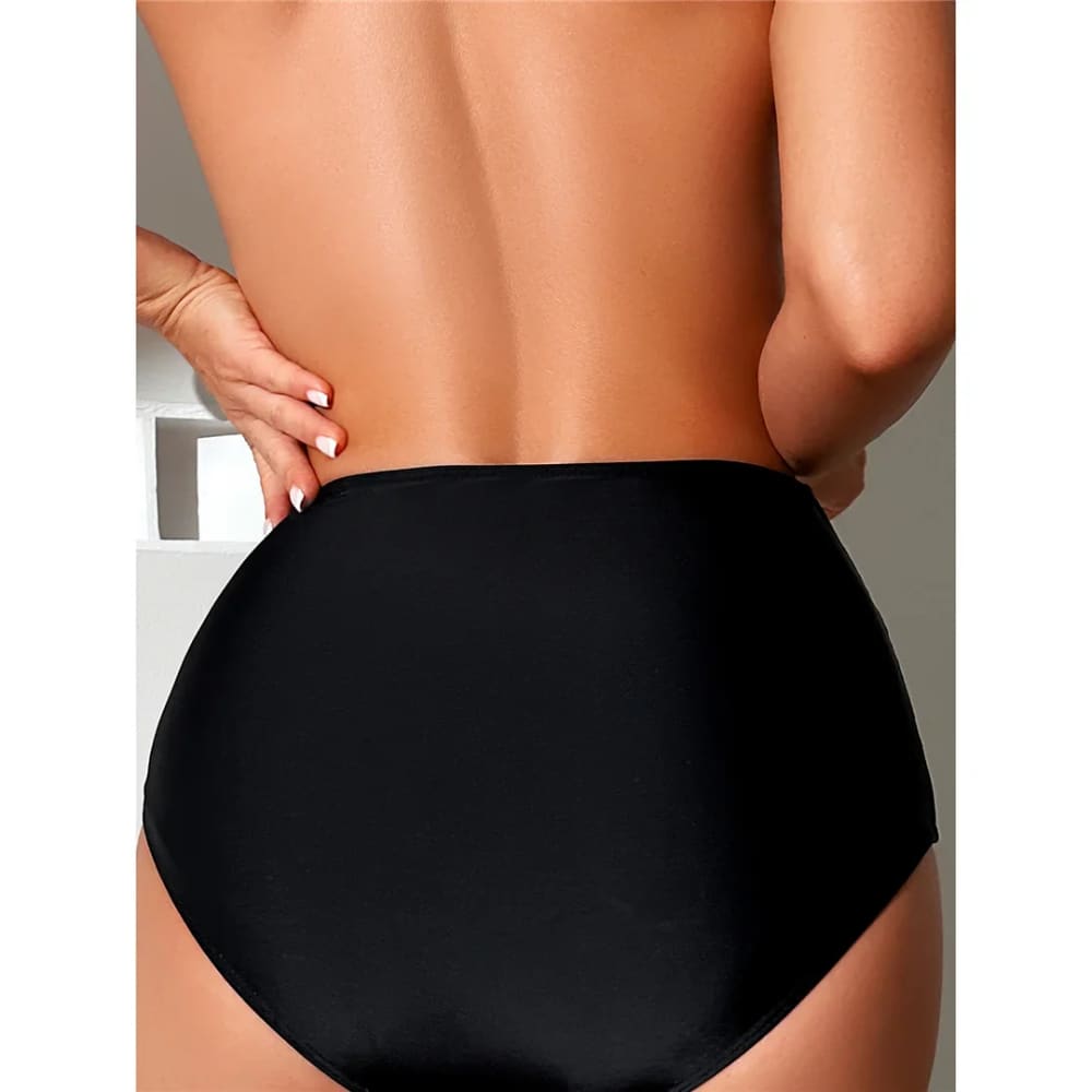 Scrunch Butt High Waist Bikini Bottom – Brazilian Cut - On sale