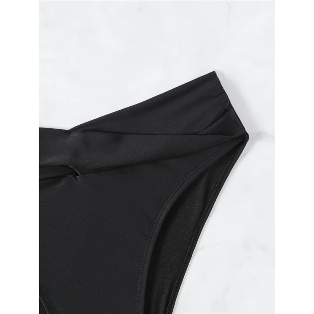 Scrunch Butt High Waist Bikini Bottom – Brazilian Cut - On sale