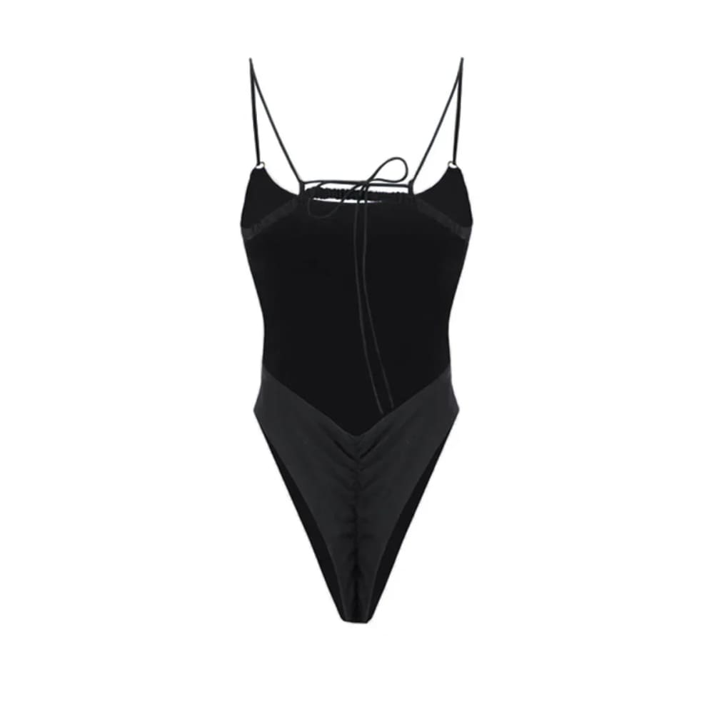 Sexy Brazilian High-Cut One-Piece Swimsuit for Women - On sale