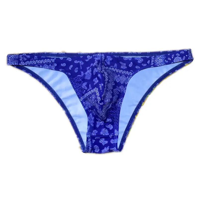 Sexy Half Hip Mens Swim Briefs - QCBP-T02 / L waist 72-78cm On sale