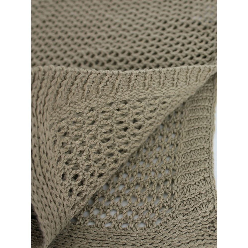 Sexy Knitted Short Skirt with Hollow Straps and Slit - On sale