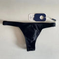 Sexy Mens Thong Swimwear - 126 Black / XXL waist 84-90cm On sale