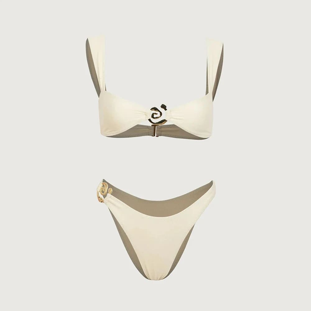 Sexy Micro Bikini Set for Women with Low Waist - On sale