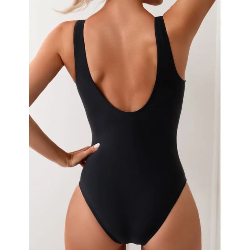 Slimming One-Piece Swimsuit – Stylish and Sexy Beachwear - On sale